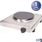 Hot Plate, Solid Top,120V for Caddy Corp. Of America Part# CKR-S2