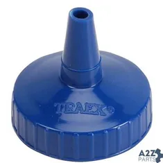 Cap,Squeeze Bottle, Blue for Traex Div Of Menasha Corp Part# 2818-44