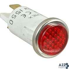 Light, Indicator(1/2",Red, Ff) for Alto Shaam Part# LI3027