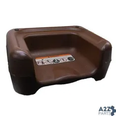 Booster Chair-Plastic/Br Own for Koala Kare Products Part# KB854-09