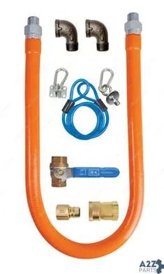 BKR021 3/4" x 60" Gas hose Kit