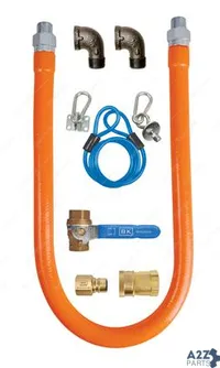 BKR023 3/4 x 48 Gas hose Kit