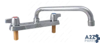 BWP007 Faucet, 8" center wall mount