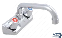 BWP015 Faucet, 4" center splash mount
