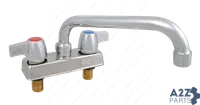 BWP045 Faucet, 4" center wall mount