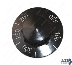 Kn004 Black Plastic Knob Off-400-200