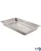 Pan, Steam(Full, 2.5"D, Perf, Ss) for Browne Foodservice