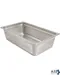 Pan, Steam (Full, 6"D, Perf, Ss) for Browne Foodservice