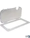 Lid(Ez Access, Third, Notch, Clr) for Carlisle Foodservice Products