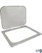 Lid (Ez Access, Half, Clear) for Carlisle Foodservice Products