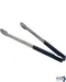 Tongs, Scallop (16", Blu Hdl) for Vollrath