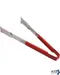 Tongs, Versagrip (12", Red Hdl) for Vollrath