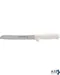 Knife, Bread(8", Scalloped, Wht) for Dexter Russell Inc