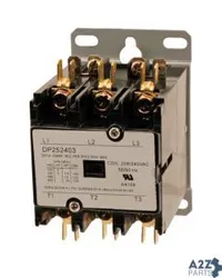 Contactor (3 Pole, 25 Amp, 240V) for Vulcan-Hart