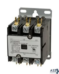Contactor (3 Pole, 30 Amp, 240V) for Pitco