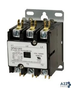 Contactor (3 Pole, 40 Amp, 120V) for Garland - Part # GL1637001