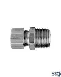 Connector, Male(1/4"Odx1/4"Npt) for Anets