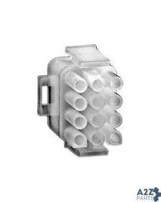 Connector, 12-Pin (Male) for Frymaster - Part # FM807-0160