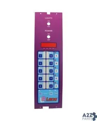 Label, Panel (Purple) for Lang - Part # LG2M60301-42