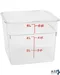 Container Clear  6Qt for Cambro - Part# 6SFSCW