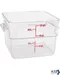 Container Clear  12Qt for Cambro - Part# 12SFSCW
