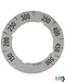 Plate, Dial (150-500F) for Garland - Part # GL1314116
