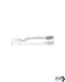 Tongs (6"L, Flat, Clear Plst) for Cambro