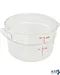 Container (8-3/16"Rd, 2 Qt, Clr) for Cambro