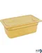 Pan, Food(H-Pan, Fourth, 4"D, Sand for Cambro