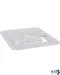Lid, Pan(1/6 Size, Fliplid, Notch for Cambro