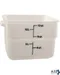 Container, 11-1/4"Sq,12Qt Poly for Cambro - Part# 12SFSP(148)