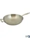 Wok Pan (9 Qt, 14"Od, S/S) for Browne Foodservice