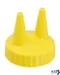 Lid, Mustard(Double-Tip, Yellow) for Traex Div Of Menasha Corp
