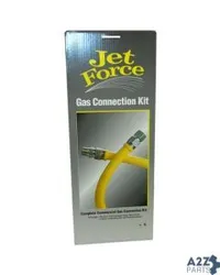 Gas Connector 1/2" X60" Ljet Force for Bk Resources - Part# BKG-GHC-5060-SKC3