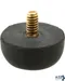 Foot, Rubber (10-24 Thd) for Oliver Packaging & Equipment - Part # OBS5902-0035