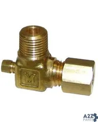 Pilot Valve 1/8 MPT X 3/16 CC for Rankin Deluxe - Part# GT-10A